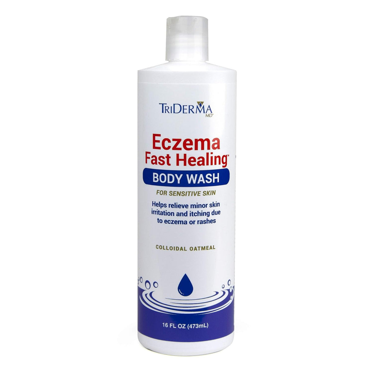 Medicated Fast Healing Eczema Body Wash for Dry, Itchy Skin – TriDerma AP4 Aloe Vera
