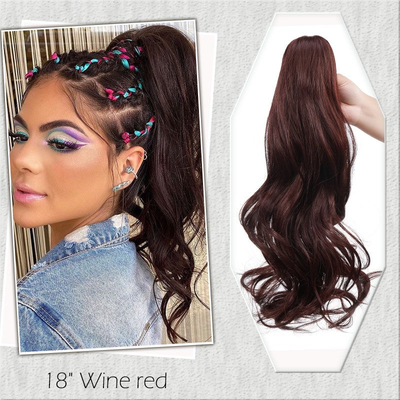 Fake Ponytail Clip-In Hair Extension Thick Natural Look 14 Inches