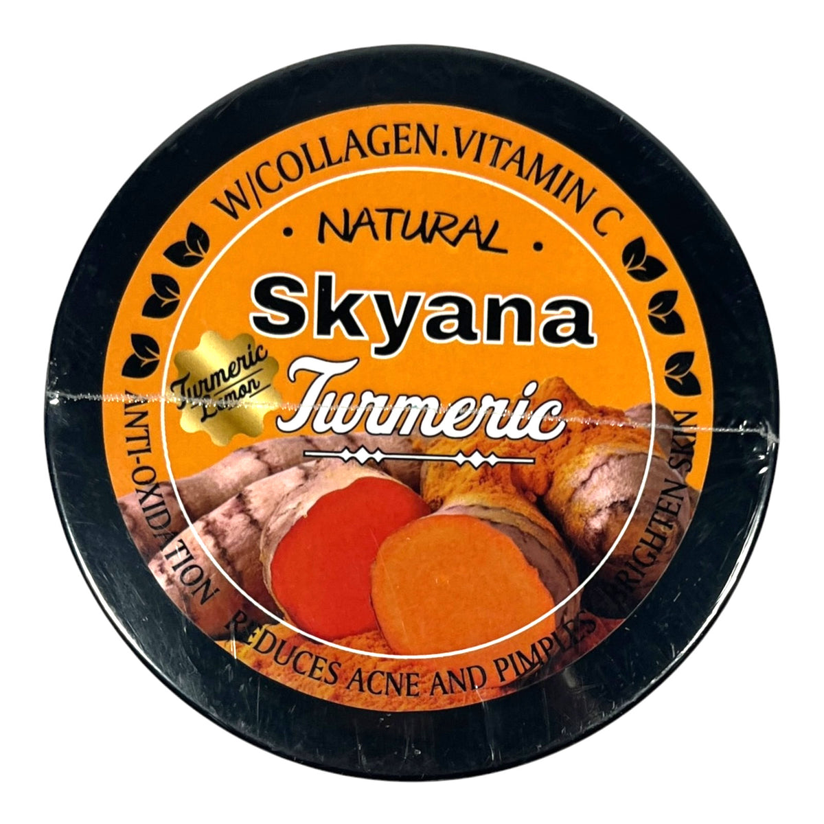 Natural Skyana Turmeric Shea Sugar Scrub 250g - Reduces Acne / Pimples