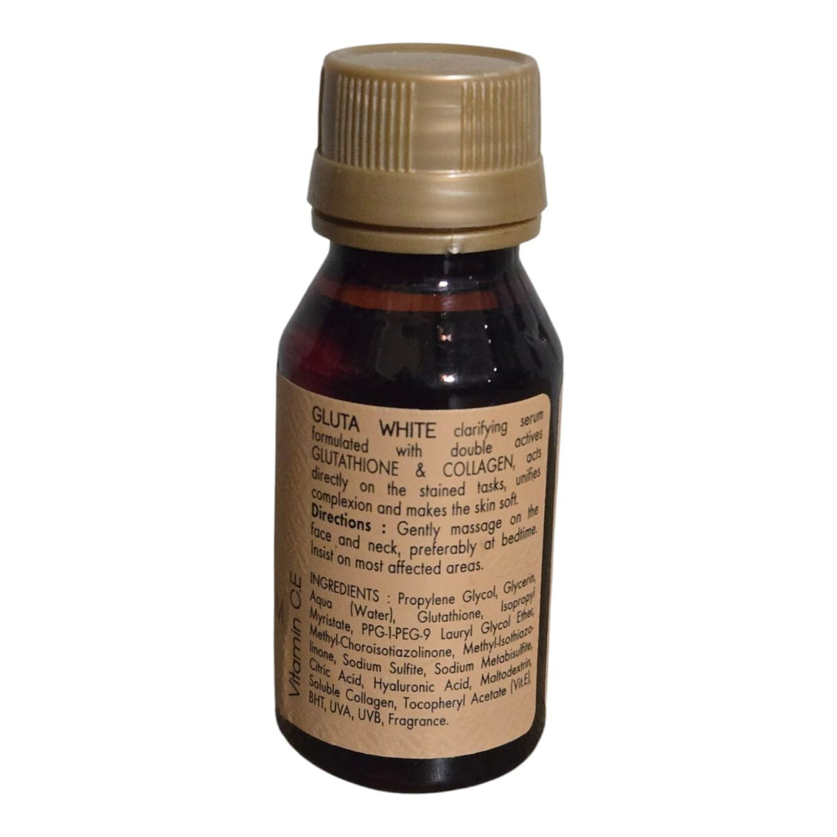 Gluta White Double Serum with Glutathione & Collagen - 60ml, Skin Brightening