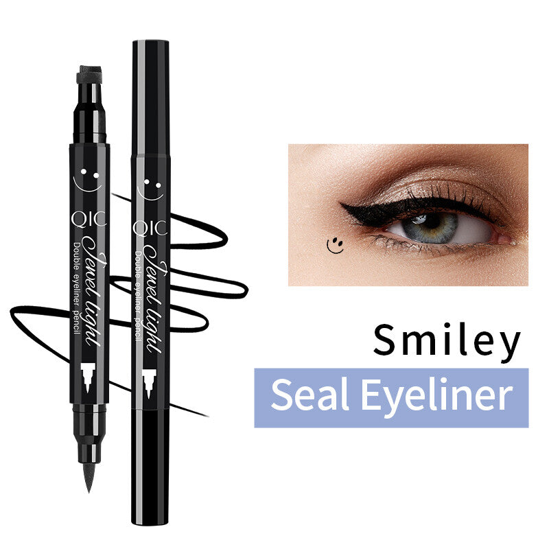 Waterproof Winged Eyeliner Stamp & Liquid Pen Makeup Kit - Long Lasting & Smudgeproof