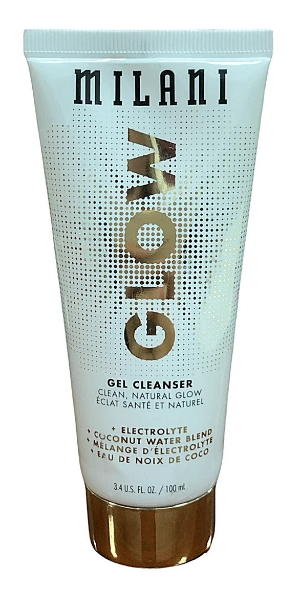 Milani Glow Gel Facial Cleanser 3.4oz - Gentle Makeup Remover