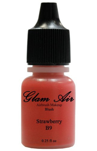 Airbrush Blush Makeup - All Skin Types, Strawberry Shade, 0.25 Oz Bottle