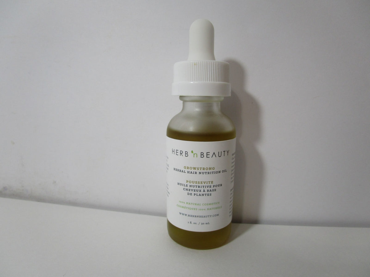 Herb 'N Beauty GROWSTRONG Herbal Hair Nutrition Oil *READ BELOW* FREE