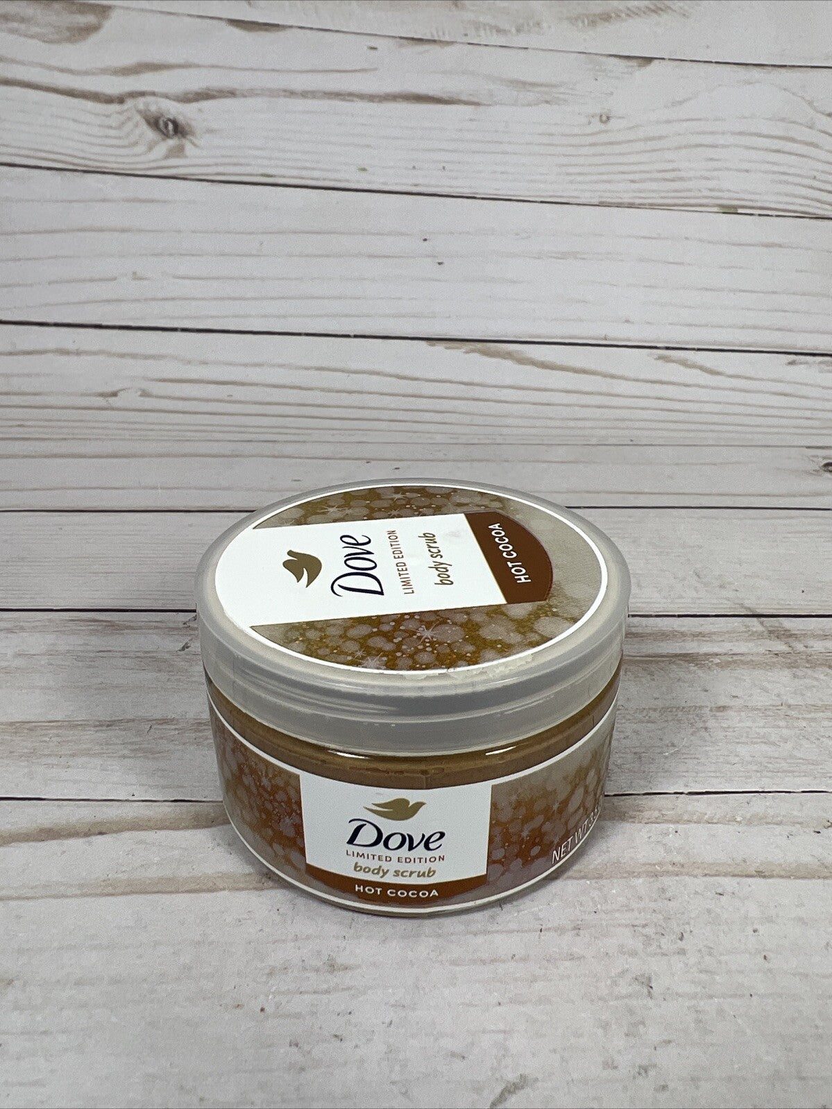 Dove Body Scrub Hot Cocoa Limited Edition Vegan 3.5oz (3 Pack)
