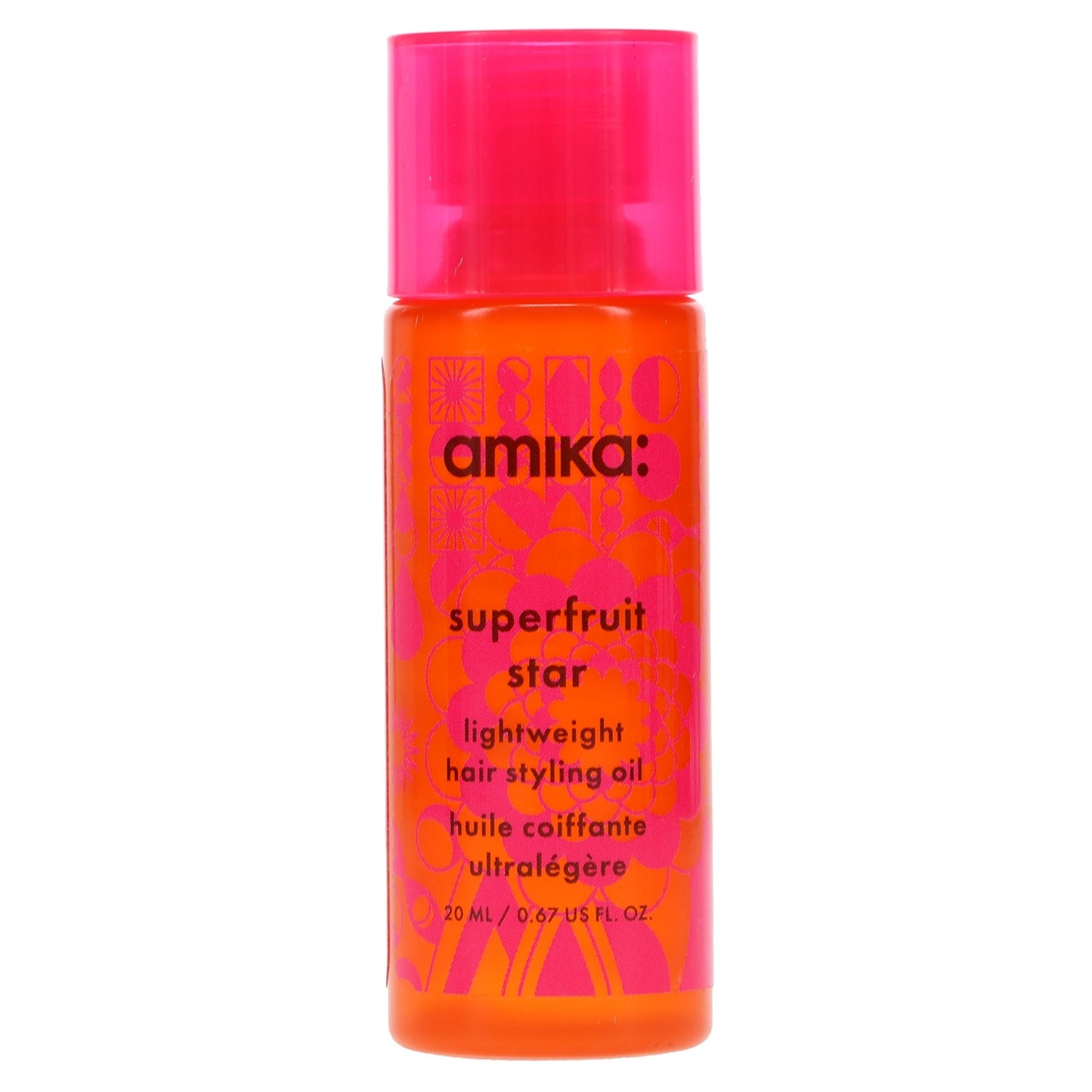 Lightweight Hair Styling Oil - Nourishing Frizz Control 0.67 oz