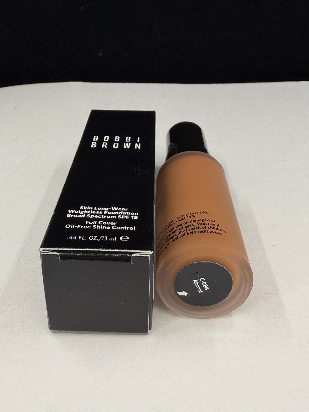 Long-Wear Foundation SPF 15 Almond Shade 0.44 oz - Skin Makeup