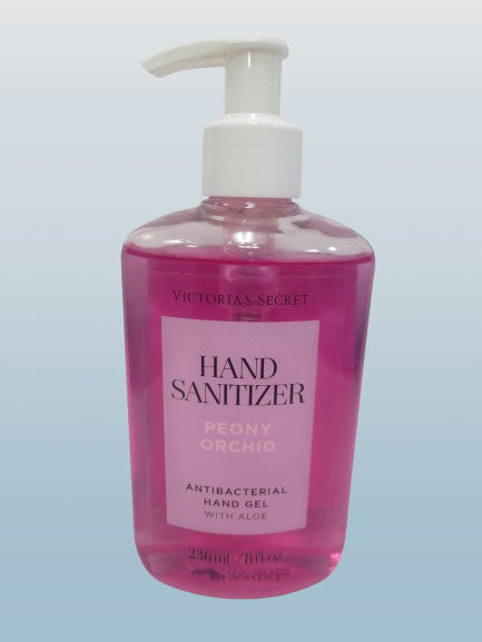 VICTORIA S SECRET HAND GEL WITH ALOE PEONY ORCHID 8 OZ LOT OF 3