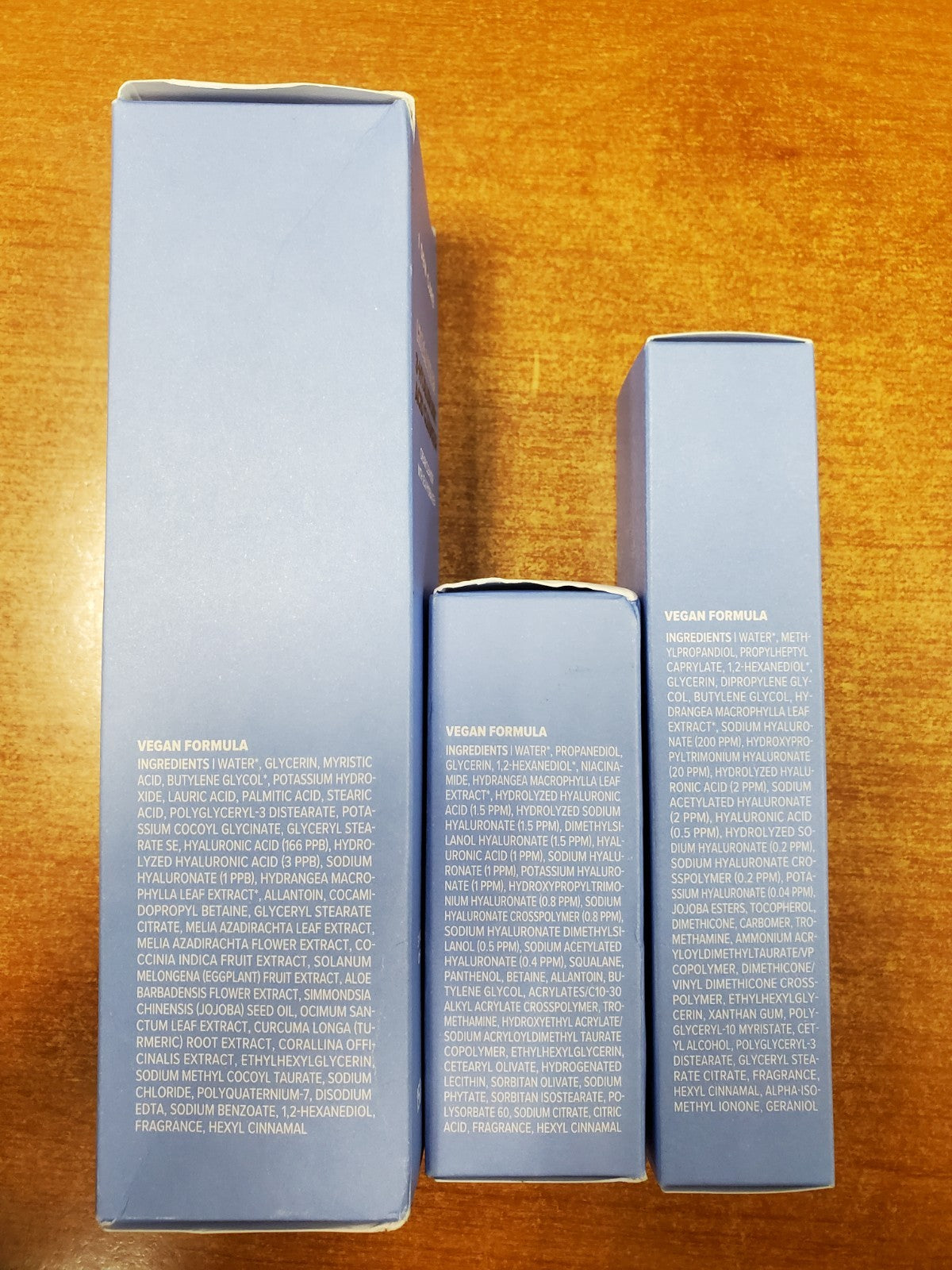 Hydra Vibes Hyaluronic Acid Cleanser, Serum & Moisturizer 3-Pack