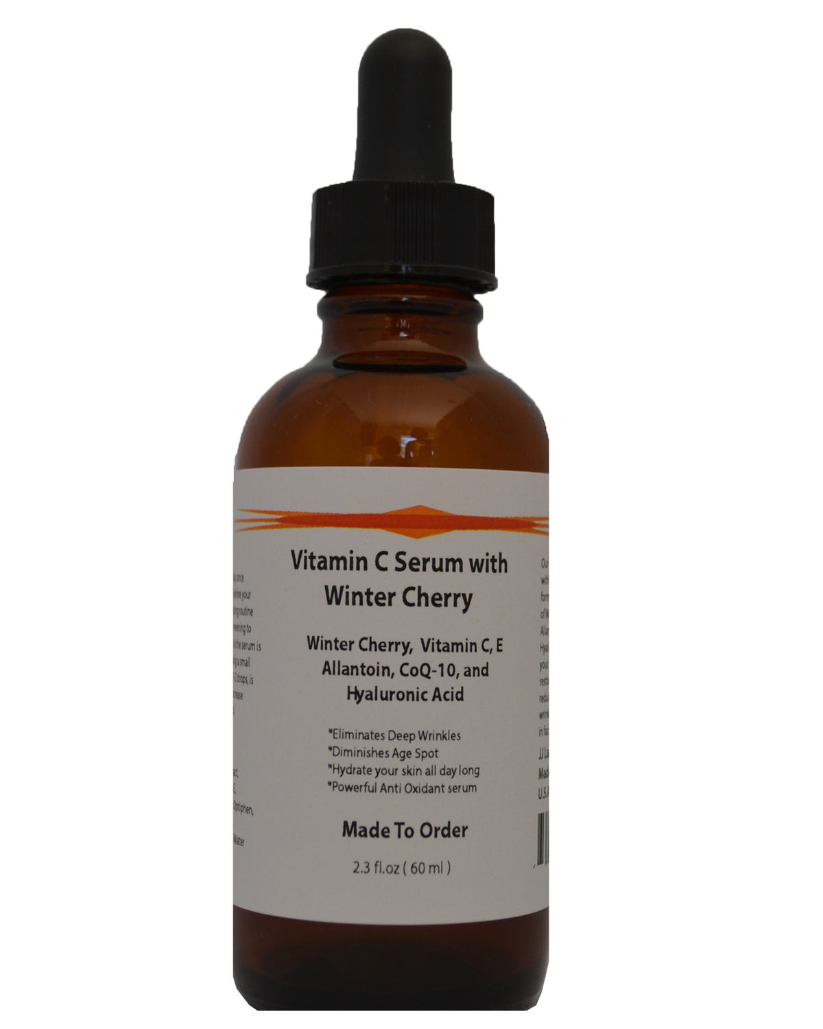 Vitamin C Serum with Winter Cherry and Hyaluronic Acid - Allantoin & CoQ10
