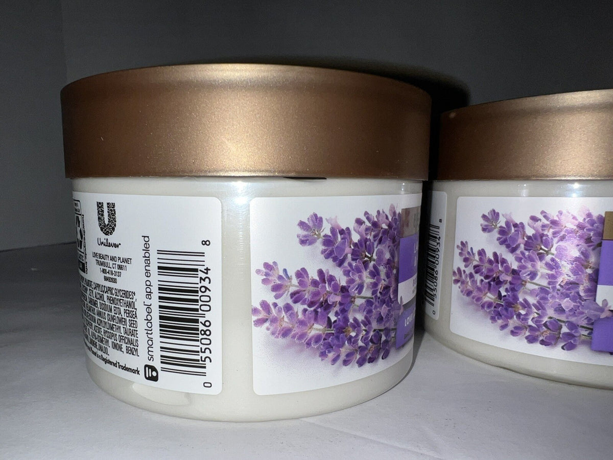 Beloved Lavender & Hyssop Body Cream 8 Oz Lot Of 2 - Vegan