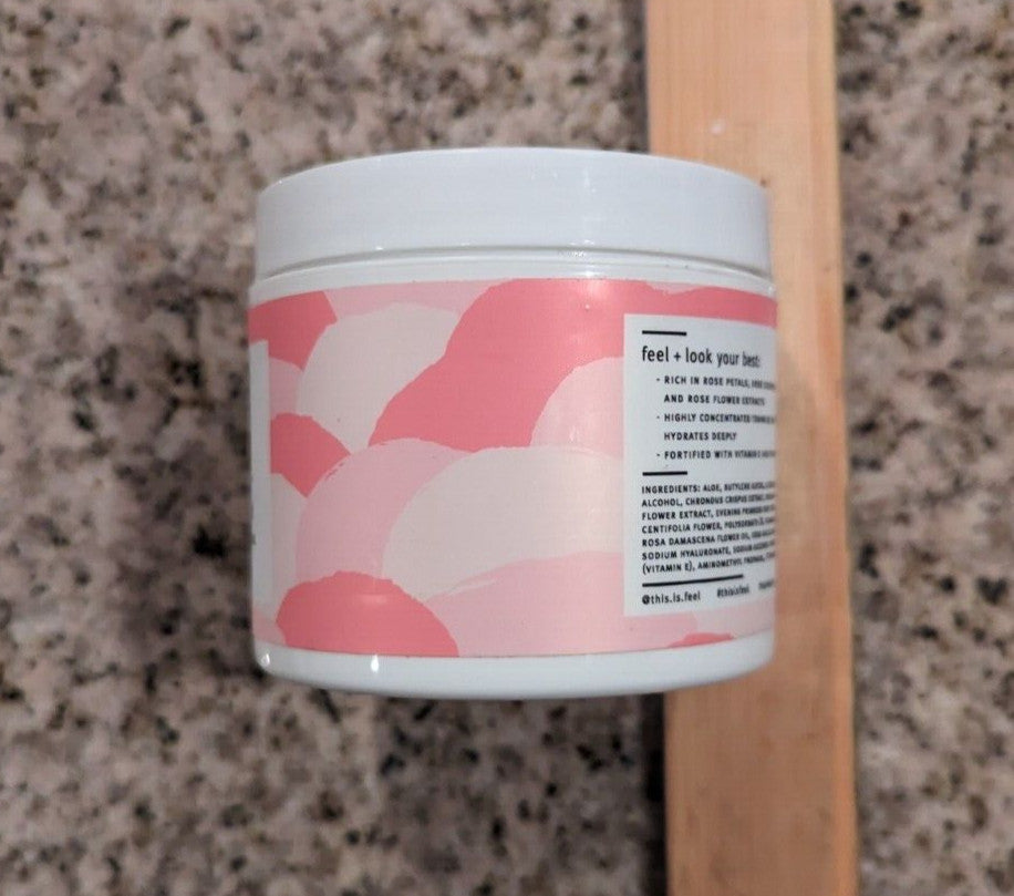 Rose Petal Facial Mask - Toning, 3.4 oz