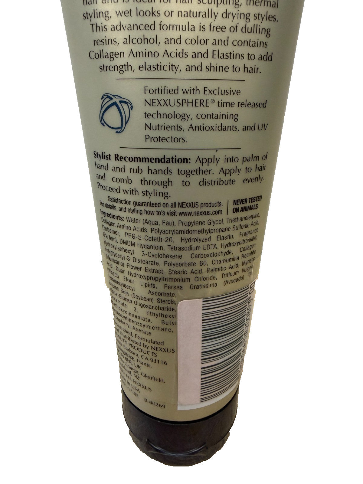 Nexxus Exxtra Gel Hair Styling Gel 8.5 Fl Oz - Discontinued, Rare