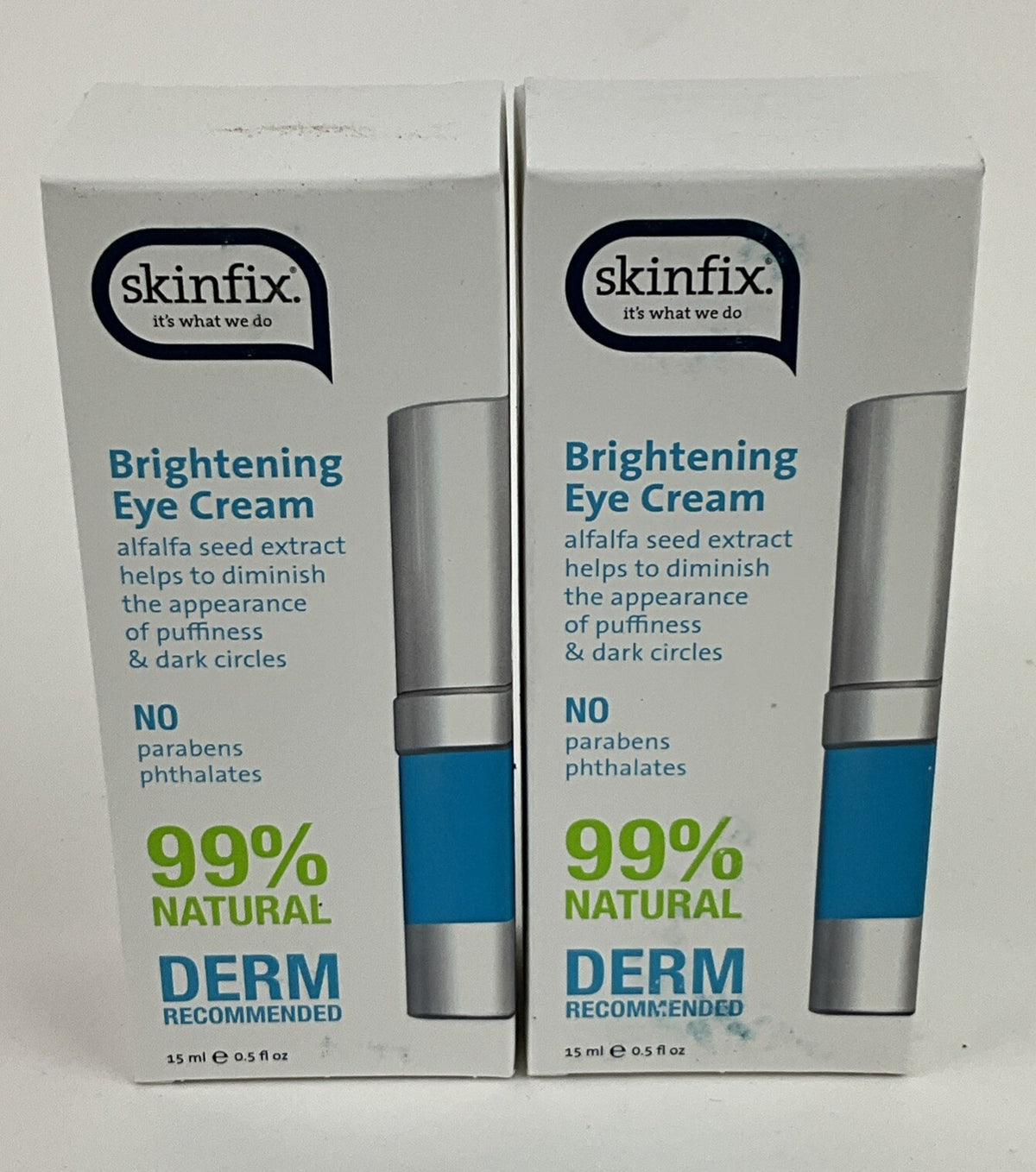 Brightening Eye Cream for All Skin Types - 0.5 oz Natural Skin Care