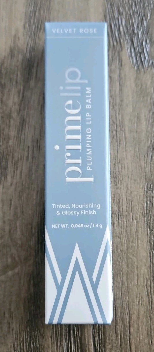 Plumping Lip Balm for Mature Women - 3-in-1 Lipstick in Velvet Rose