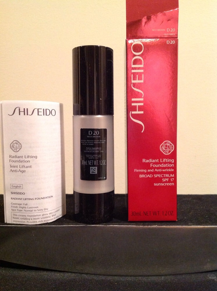 Radiant Lifting Foundation D20 Rich Brown 1.2 Oz - Hydrating, Youthful Finish
