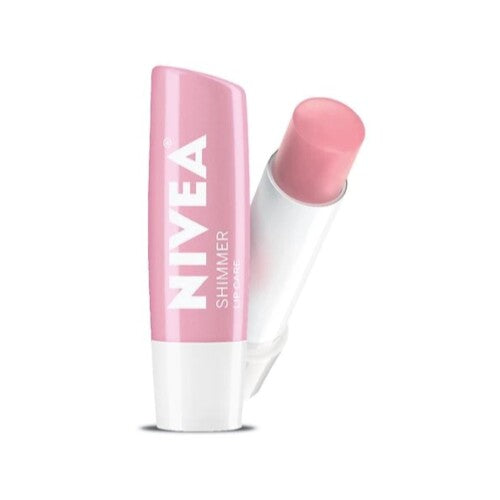 Nivea Lip Balm Set - Nourishing Shimmer Lip Care, Mineral Oil Free, 6 Pack