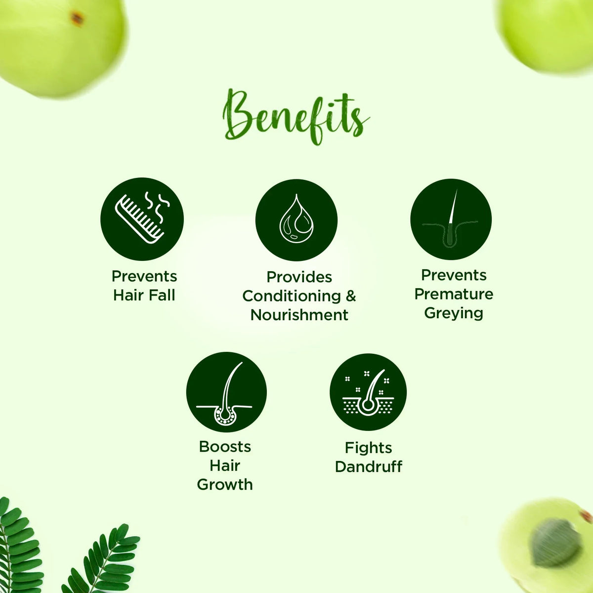 Amla Hair Oil for Hair Growth & Strength, 300ml - Natural Hair Care