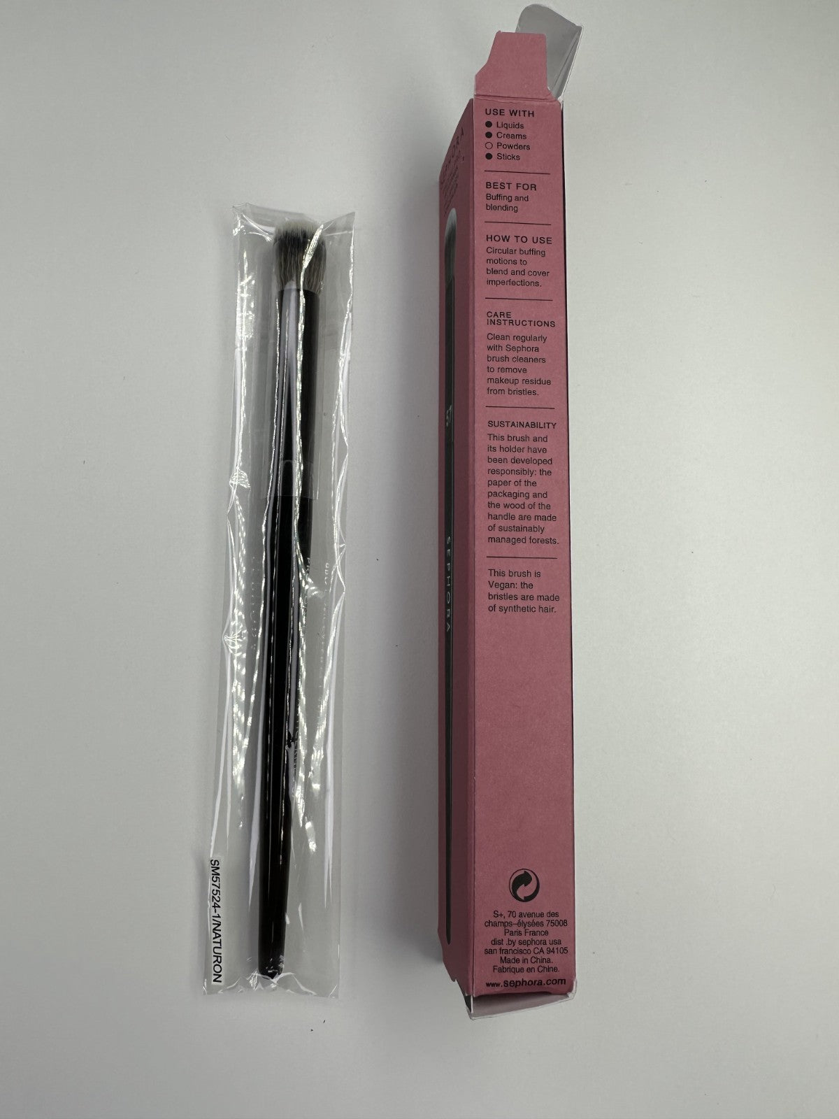 SEPHORA COLLECTION Pro Concealer Brush #57 - New in Box, Authentic Makeup Tool