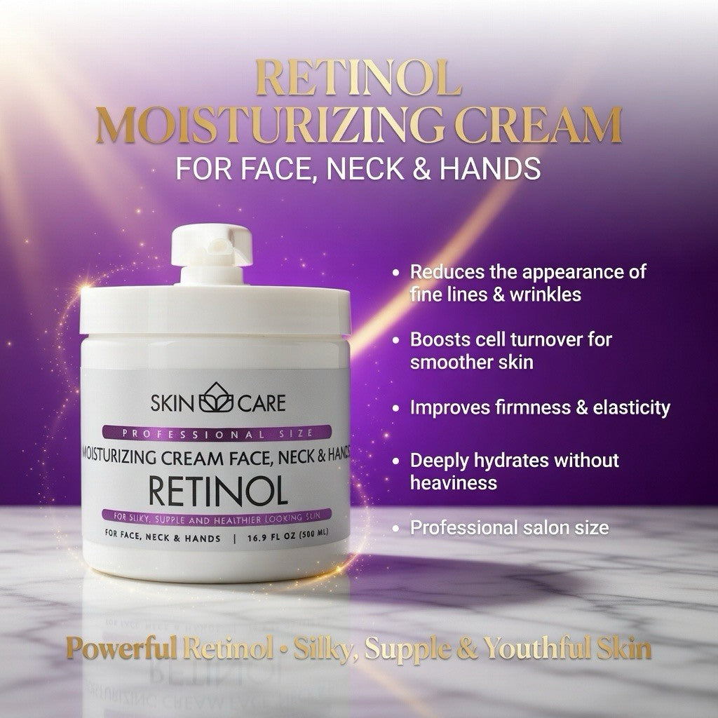 Retinol Anti-Aging & Firming 3-in-1 Skincare Cream - 16.9 oz