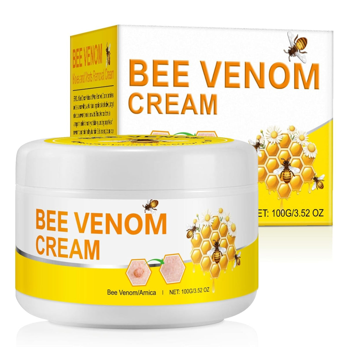 Bee Venom Skin Repair Cream for Anti-Aging & Scar Reduction 100g