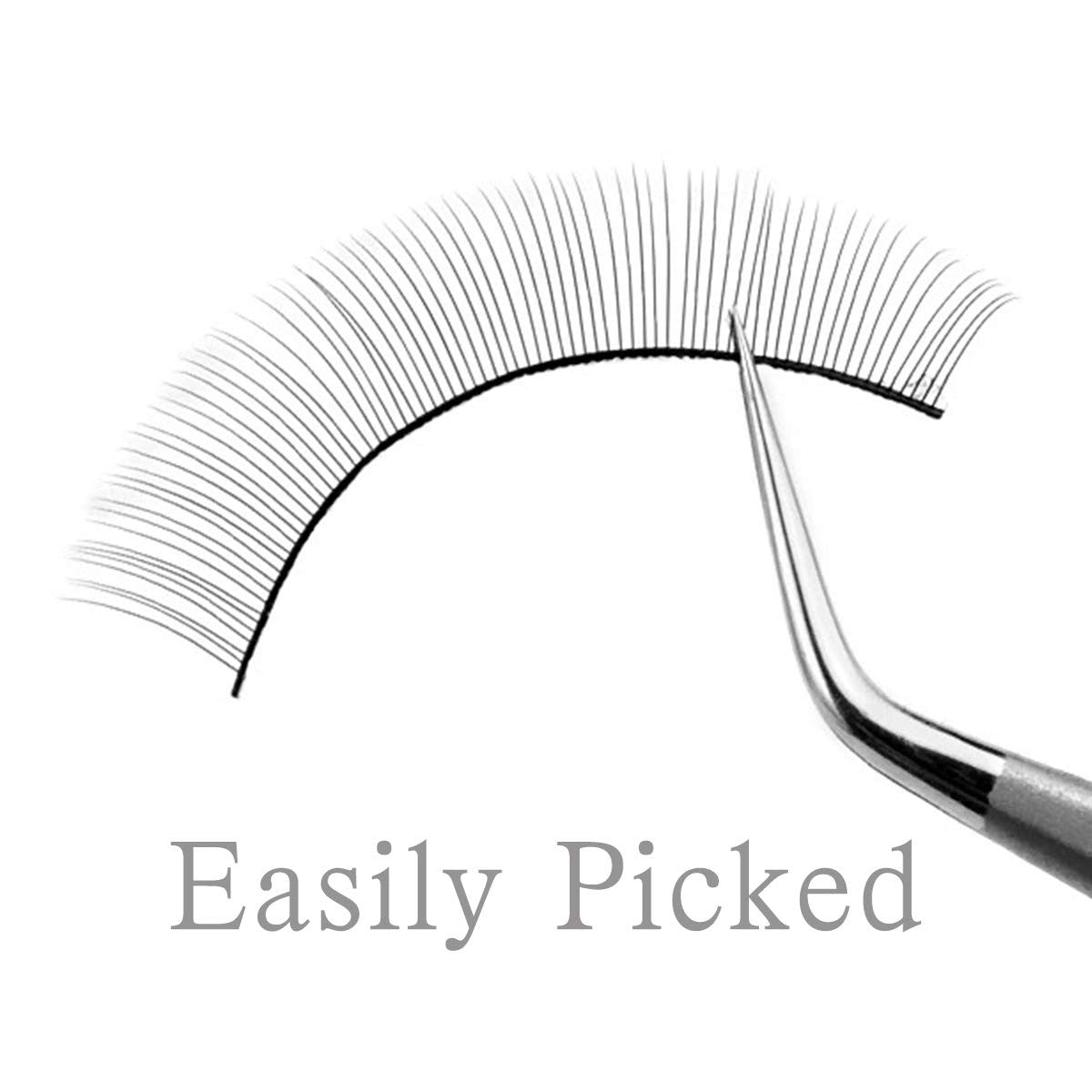 Practice Lash Strips – 30 Pairs Self-Adhesive Training Lashes for Eyelash Extensions