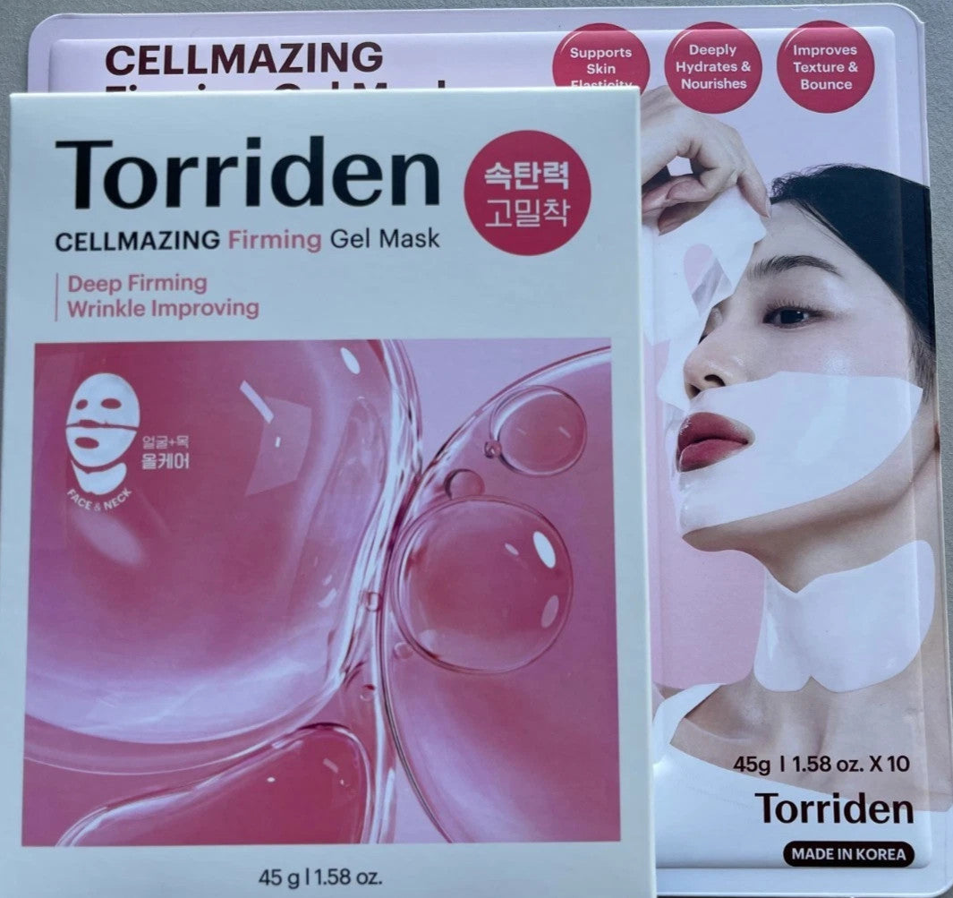 Torriden Cellmazing Firming Gel Face Masks 10 Pack