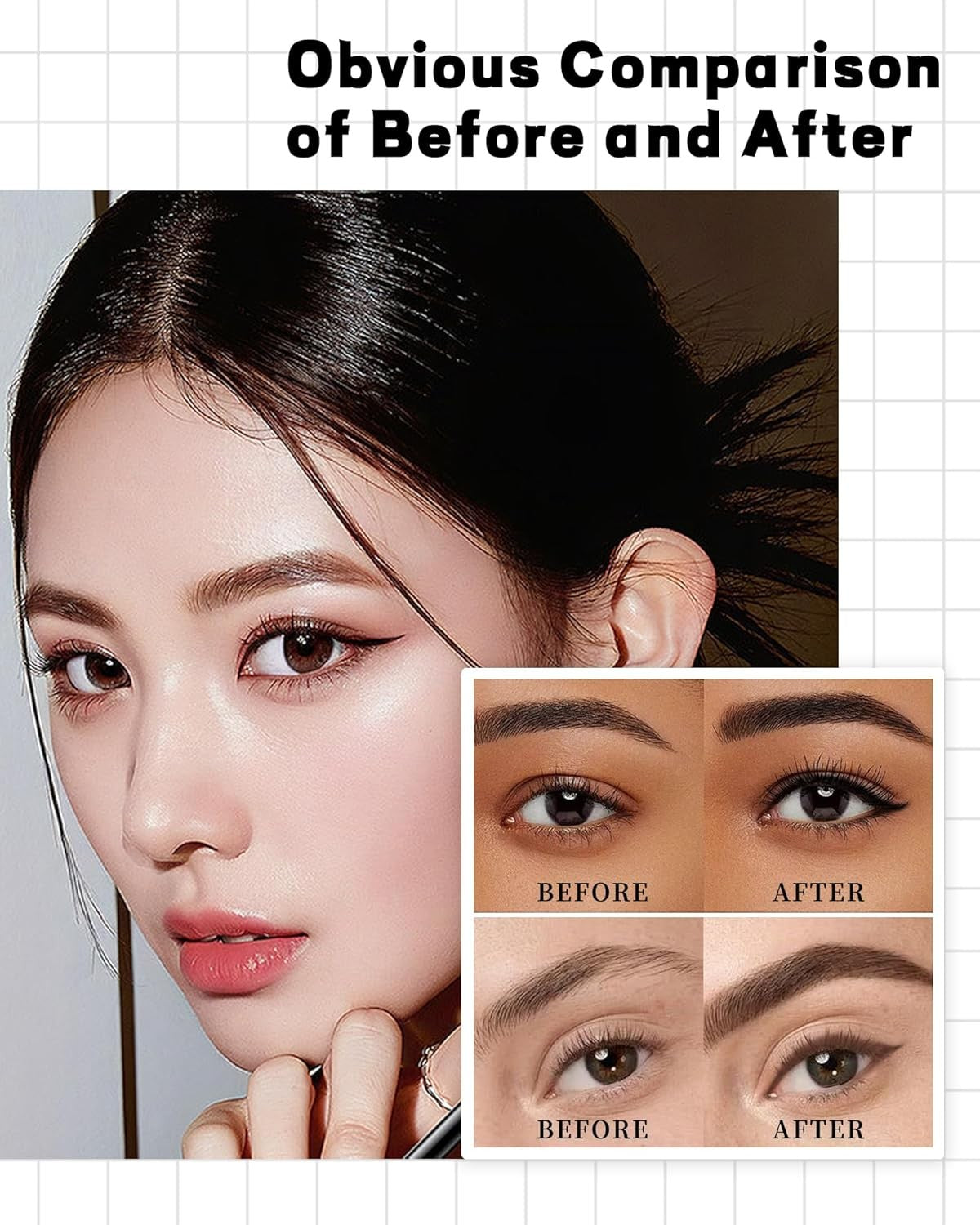 Waterproof Gel Eyeliner Pencil for Mature Women - Long Lasting, Smudge-Proof
