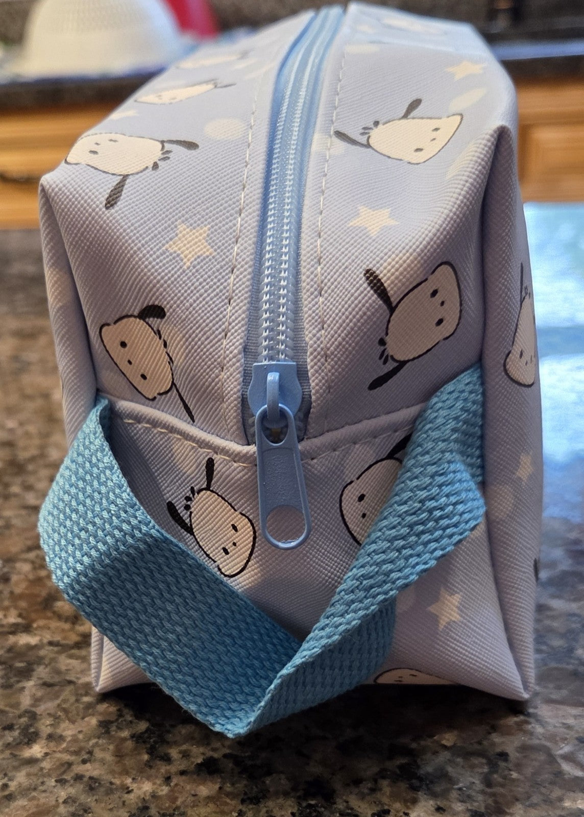 Anime Cinnamoroll Dog Makeup Bag - Cute Cosmetic Pouch for Travel & Storage