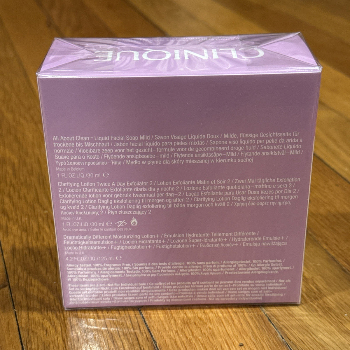 Clinique 3-Step Skincare System for Oily T-Zone - New & Sealed