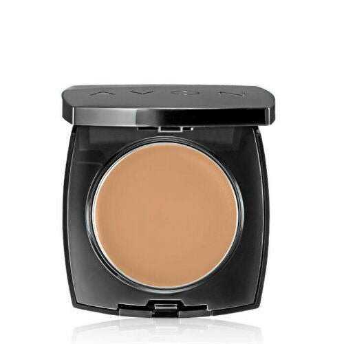 Cream-to-Powder Foundation Compact Medium Beige 9g - Flawless Finish