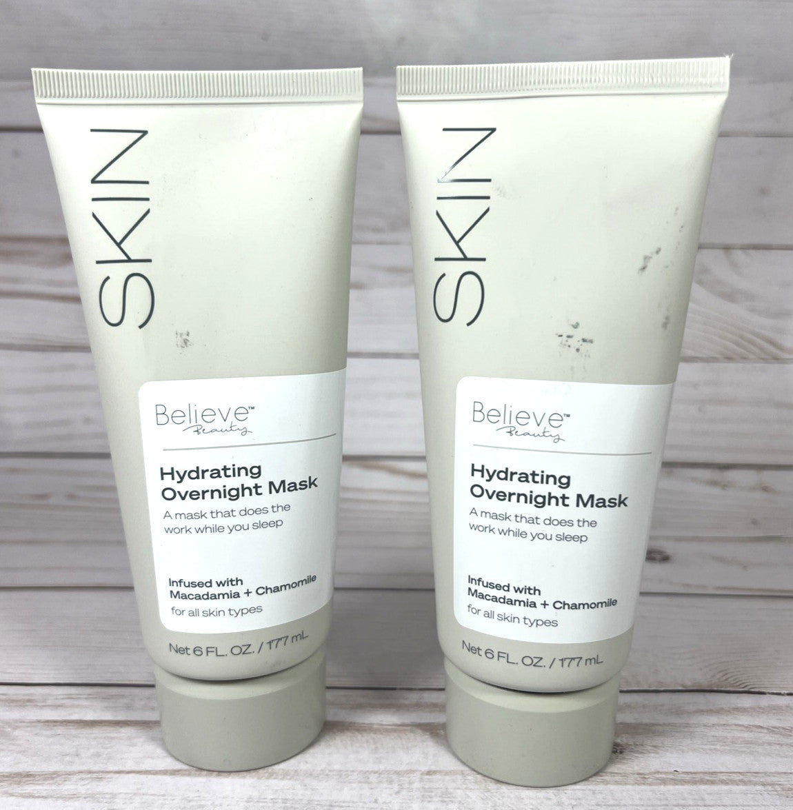 Hydrating Overnight Mask with Macadamia & Chamomile 6oz (2-Pack)