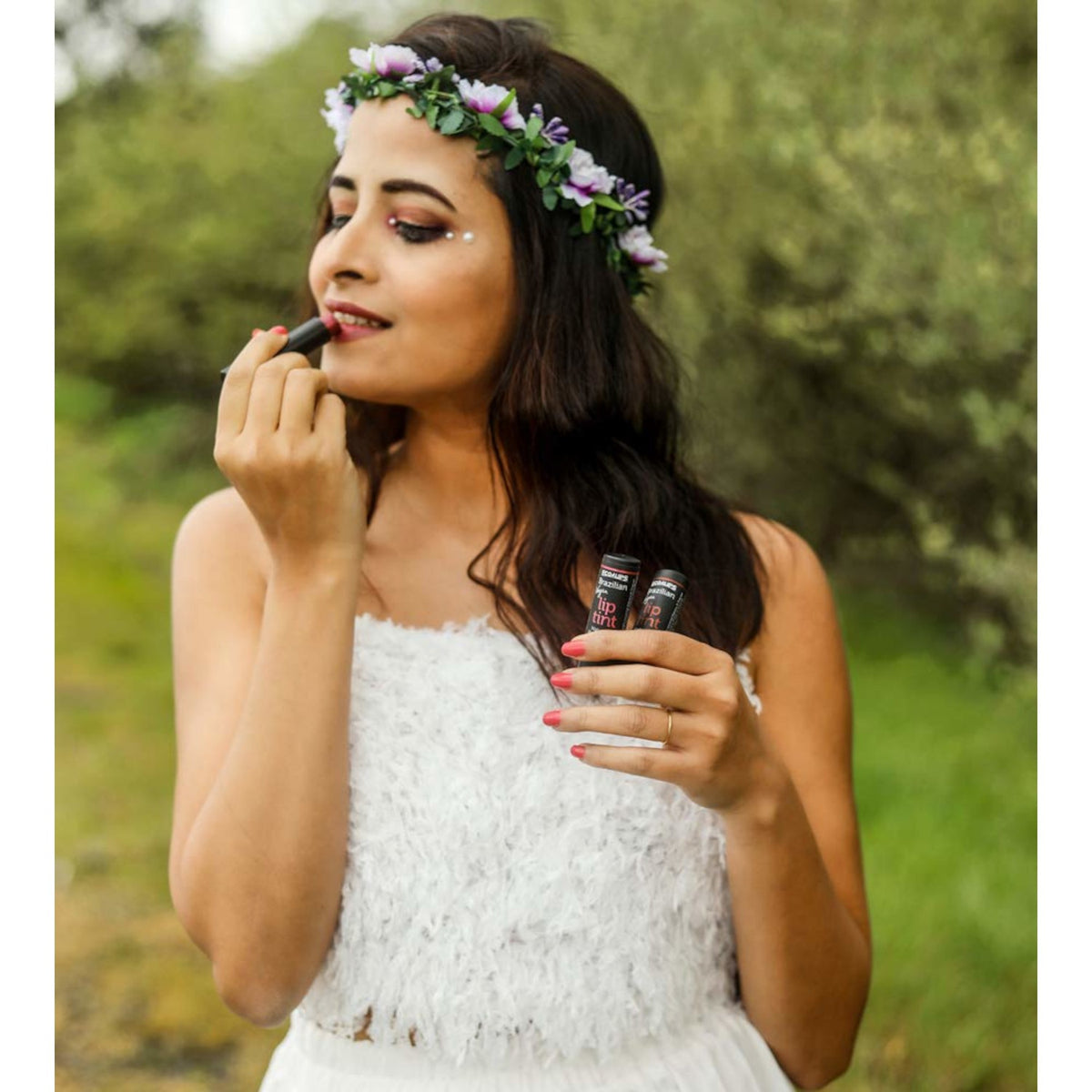 Vegan Lip Tint - Brazilian 0.15oz Natural Lip Color with Passionfruit
