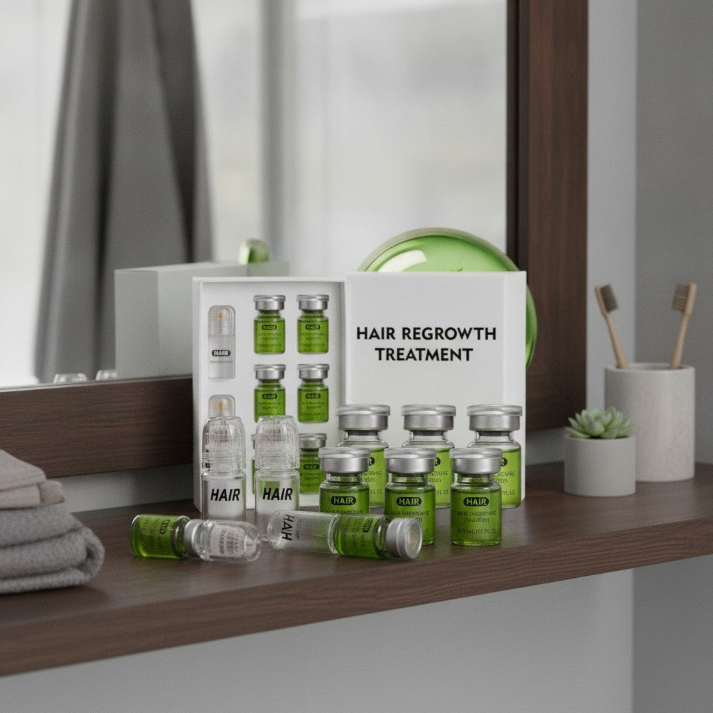 Thicker-Looking Hair Regrowth Treatment - Ginseng & Peppermint Serum