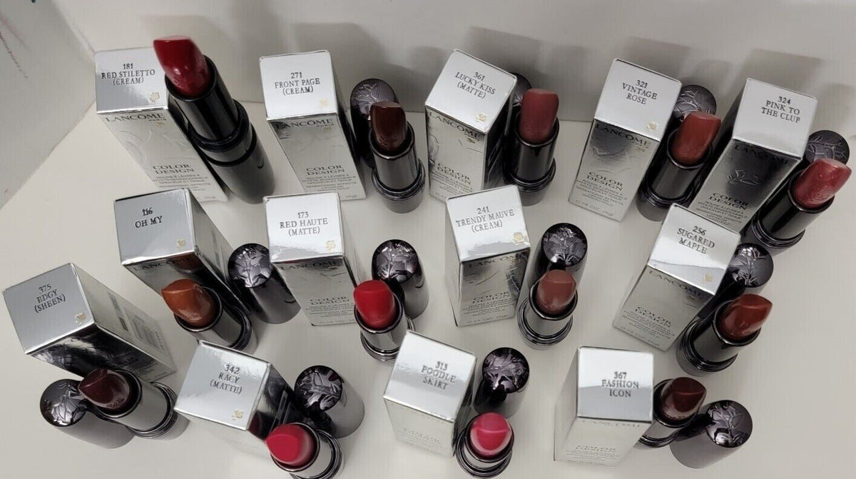 Lancôme Color Design Lipstick - Smooth Hold Lip Color with Multiple Shades