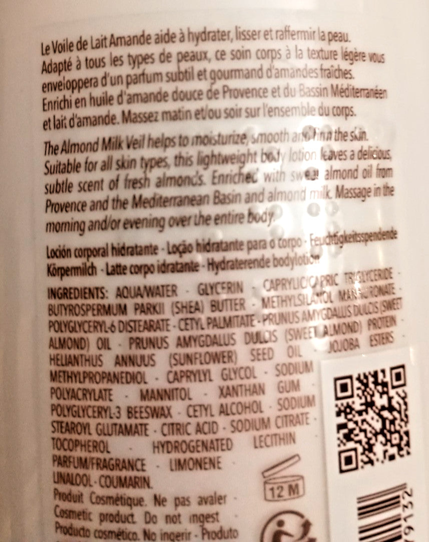 Almond Oil Body Lotion 4 Pack - 8.1 oz Each