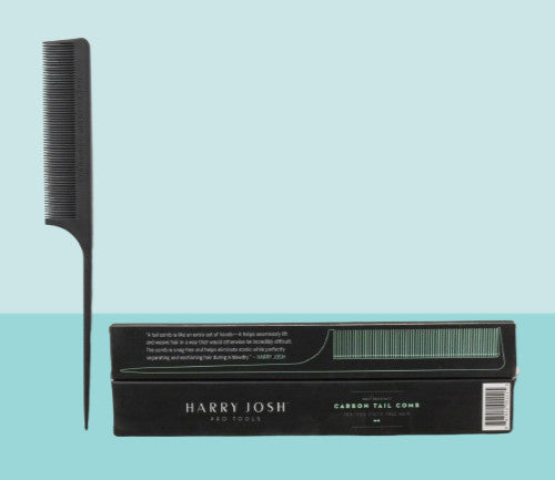 Carbon Tail Comb for Static-Free Hair - Lot of 2