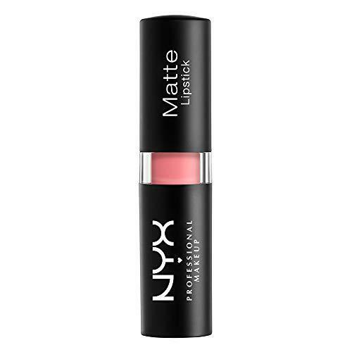 Matte Lipstick Pale Pink Light Blue-Toned Lip Color - High Pigment, Long Lasting