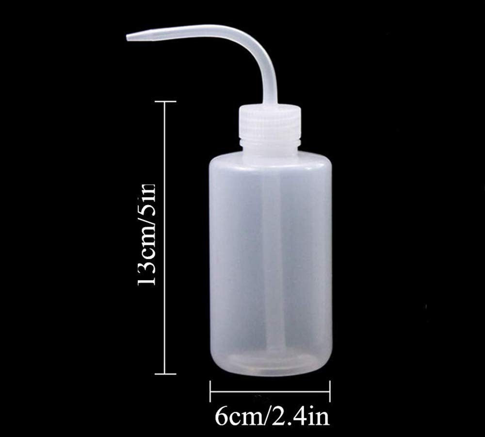 2-Pack Plastic Watering Bottles 250ml for Plants Succulents & Cacti