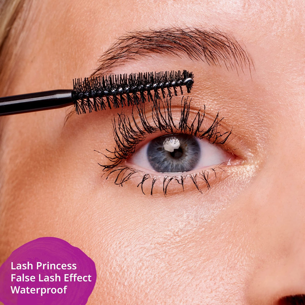 Waterproof False Lash Mascara for Dramatic Volume - Black, 0.4 Fl Oz