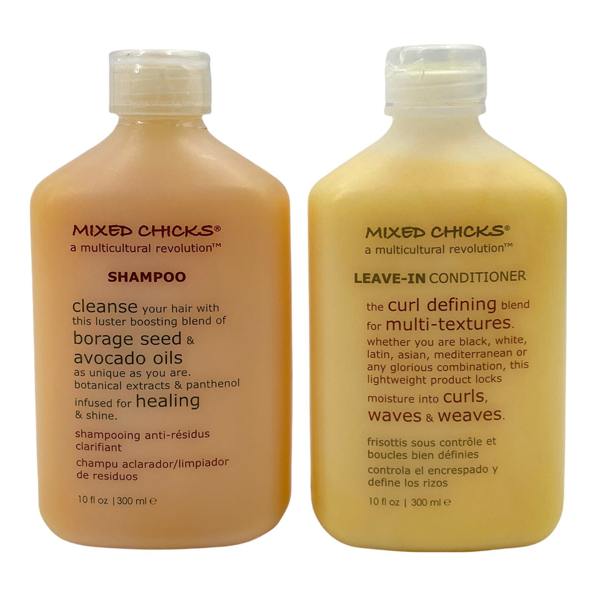 Mixed Chicks Shampoo & Leave In Conditioner Set 10 oz Curl Defining