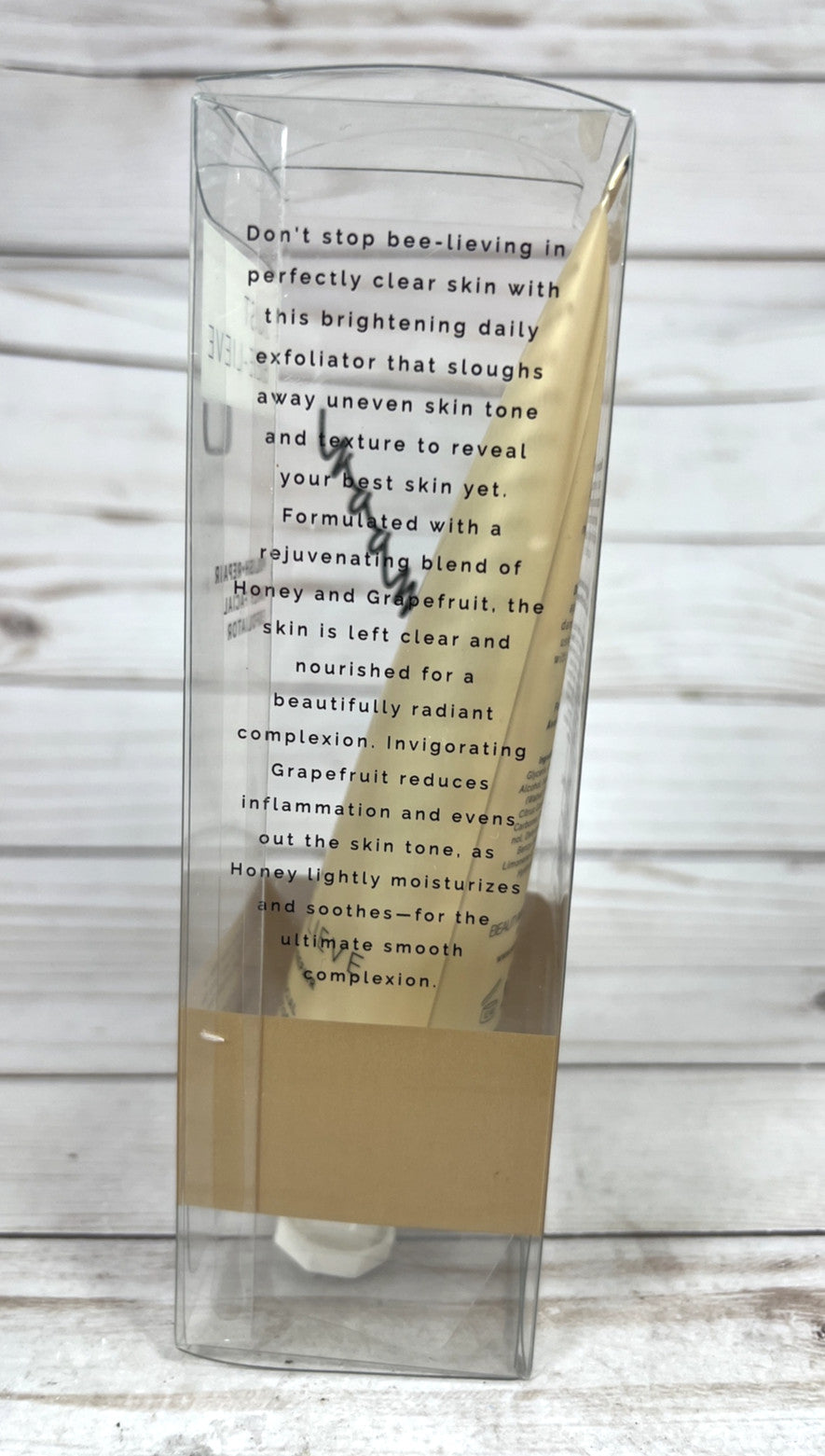 Sun + Moon Just Bee-Lieve POLISH REPAIR Daily Facial Exfoliator 5.1oz