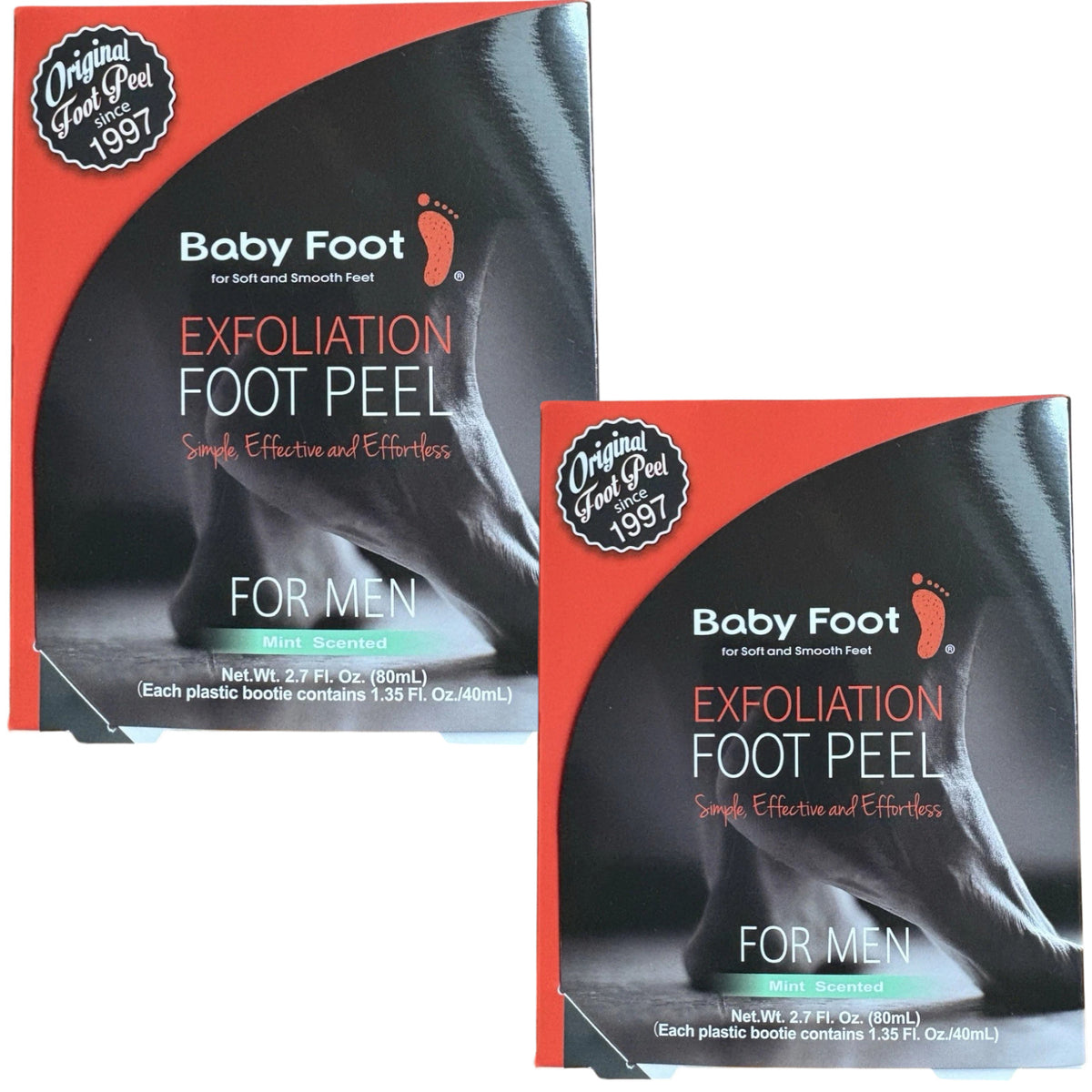 Foot Exfoliation Peel - 2 Treatments for Men