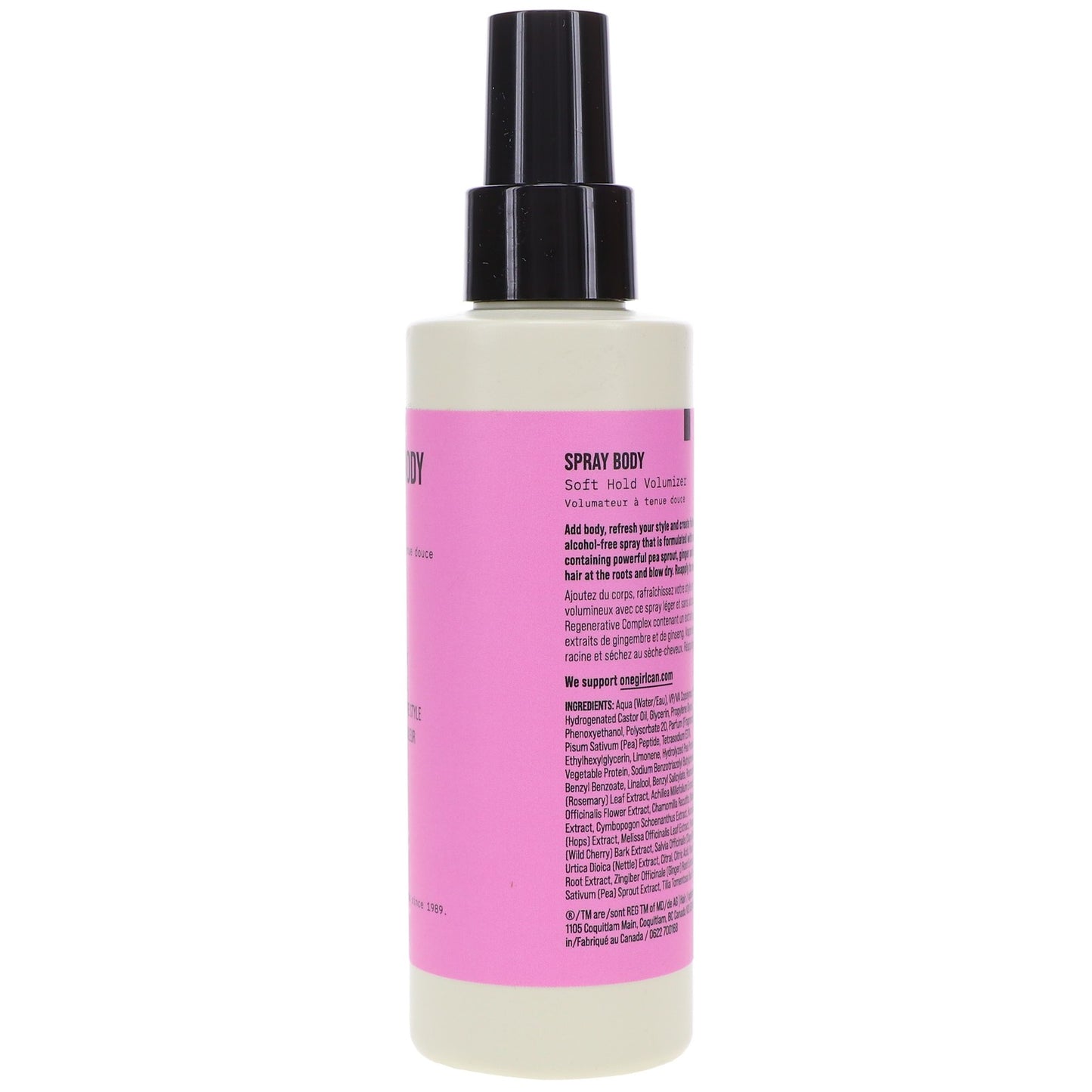 Volumizing Hair Spray with Panthenol - Soft-Hold, 5 oz