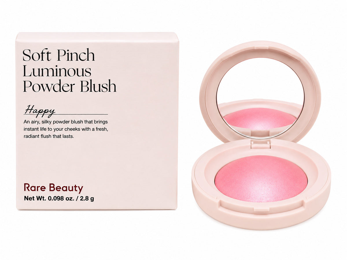 Luminous Powder Blush for Face & Cheeks - Natural Glow, Long-Lasting