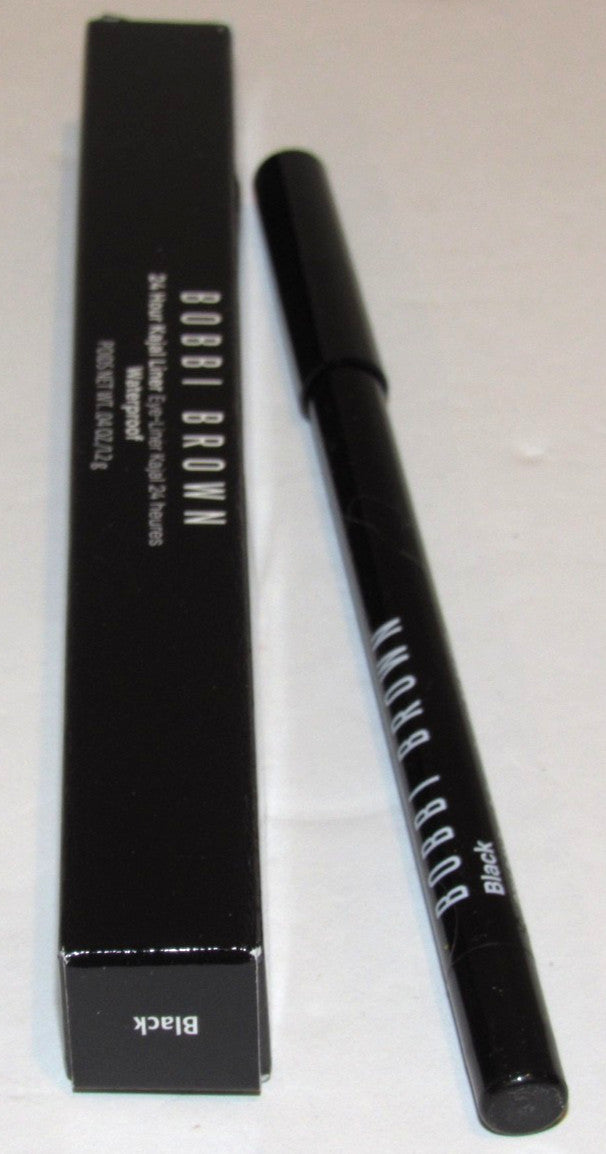 Bobbi Brown 24 Hour Waterproof Eyeliner - Black, Full Size, 0.04 Oz