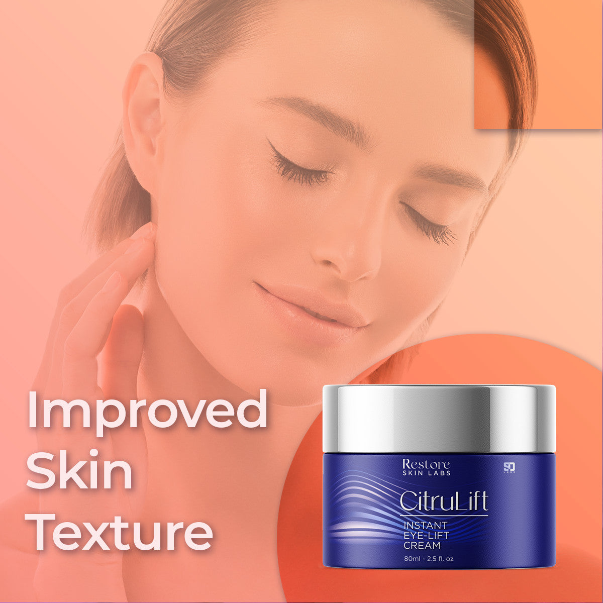 Restore Skin Labs Citrulift Cream Support Hydration for Radiant Glow