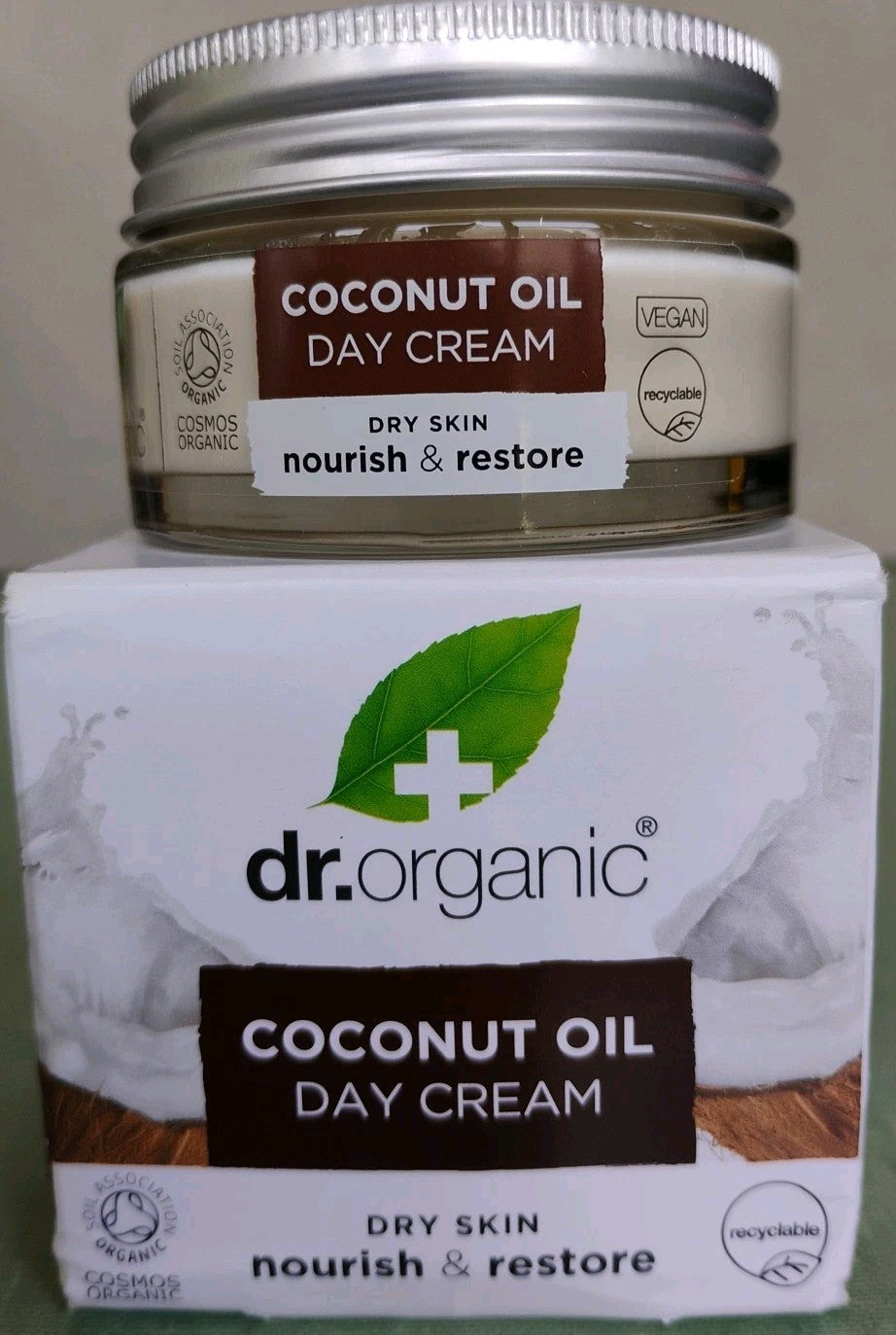Organic Virgin Coconut Oil Day Cream 50ml