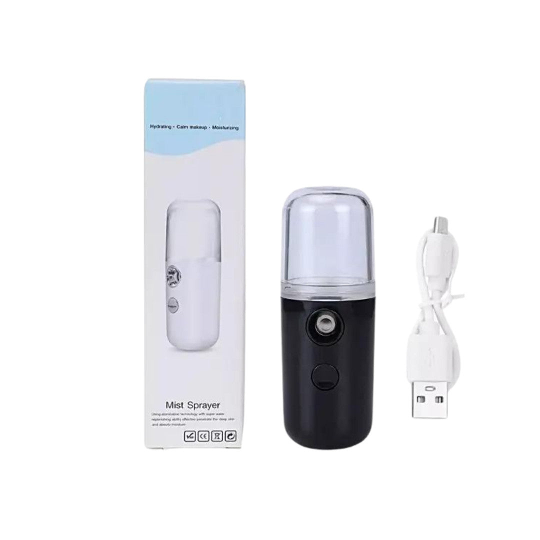 Portable Nano Facial Mist Sprayer 30ml USB Rechargeable Humidifier