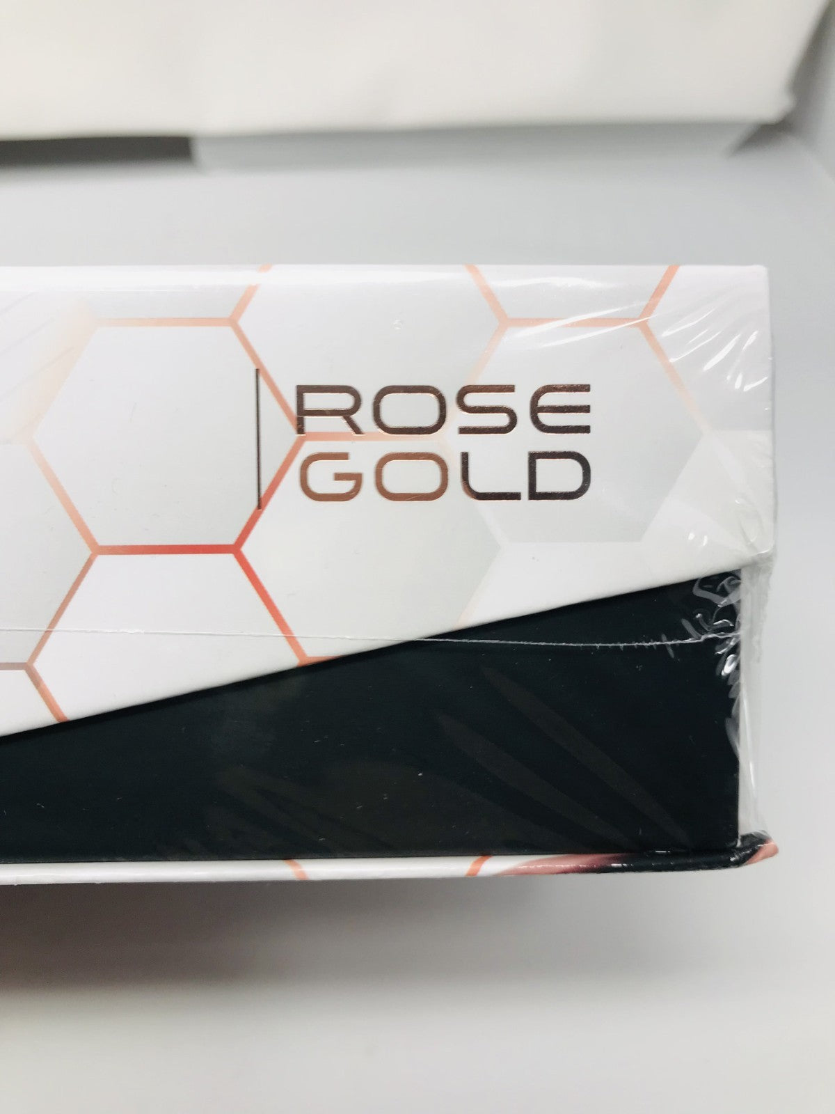 Rose Gold Hair Styling Flat Iron with Heating Element & Cool Tip